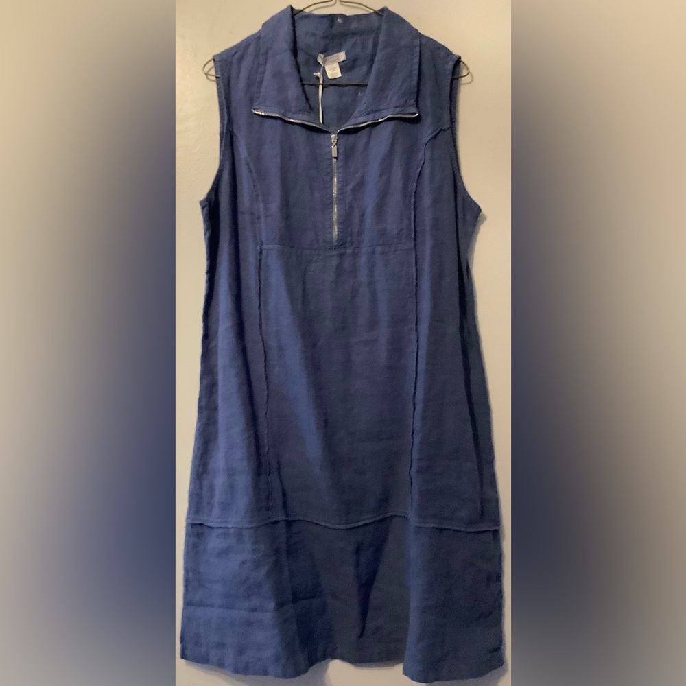 Elegant Blue Midi Dress